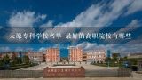 太原专科学校名单 最好的高职院校有哪些,山西艺术职业学院在哪里