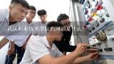武汉职业技术学院的网站是什么?