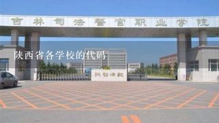 陕西省各学校的代码