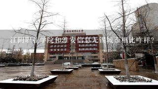 江阴职业学院和淮安信息无锡城市相比咋样？