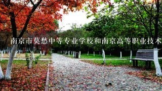 南京市莫愁中等专业学校和南京高等职业技术学校哪个好