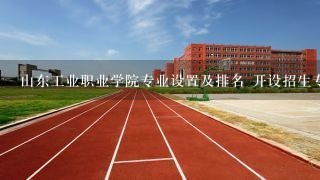 山东工业职业学院专业设置及排名 开设招生专业有哪