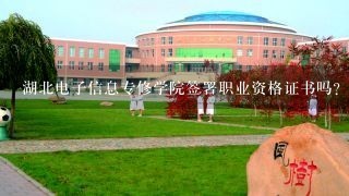 湖北电子信息专修学院签署职业资格证书吗？通过率是多少？学院还有那些优势？