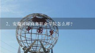 安徽国际商务职业学院怎么样?