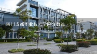 四川成都职业技术学院分数线