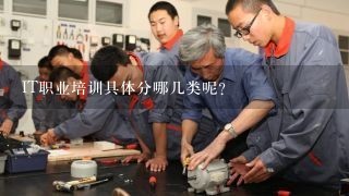 IT职业培训具体分哪几类呢？