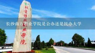 长沙南方职业学院是公办还是民办大学