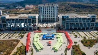 上海城建职业学院分数线