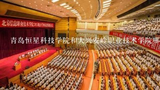 青岛恒星科技学院和大兴安岭职业技术学院哪个好