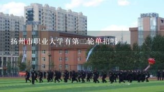 扬州市职业大学有第二轮单招吗