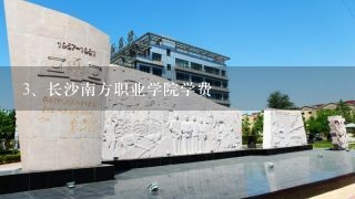 长沙南方职业学院学费