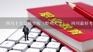 四川十大垃圾学院（野鸡大学）：四川最好考、分最低