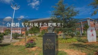 合肥腾飞学校属于合肥哪里？