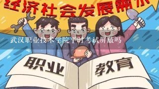 武汉职业技术学院平时考试屏蔽吗