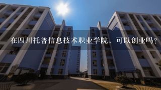 在四川托普信息技术职业学院，可以创业吗？学校是否提供资金？