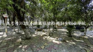 高考考382能不能进福建漳州卫生职业学院（临床医学）？