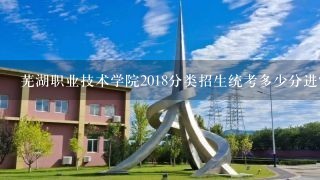 芜湖职业技术学院2018分类招生统考多少分进？