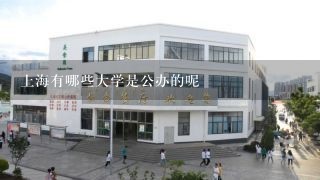 上海有哪些大学是公办的呢