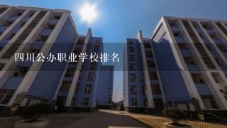 4川公办职业学校排名