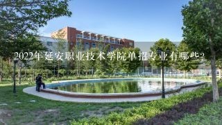 2022年延安职业技术学院单招专业有哪些？