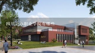 4川公办职业学院有哪些