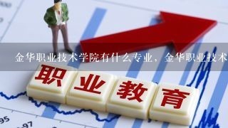 金华职业技术学院有什么专业，金华职业技术学院招生