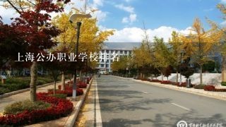 上海公办职业学校排名