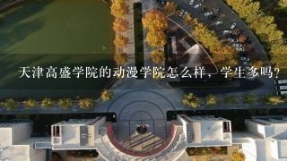 天津高盛学院的动漫学院怎么样，学生多吗？