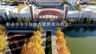 职业中专学校能否提供实习机会