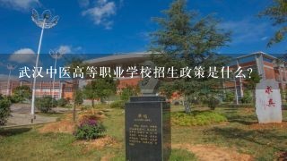 武汉中医高等职业学校招生政策是什么