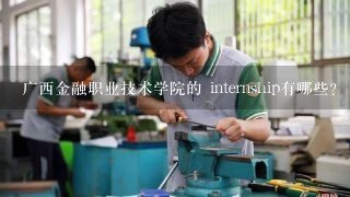 广西金融职业技术学院的 internship有哪些?