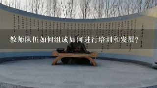 教师队伍如何组成如何进行培训和发展?