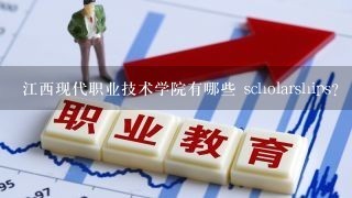 江西现代职业技术学院有哪些 scholarships?